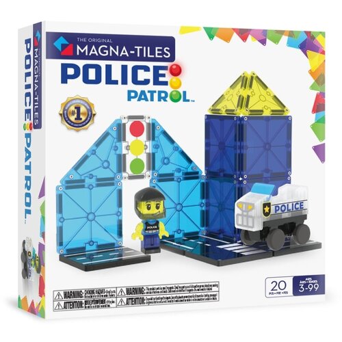Magna-tiles Policijska patrulja (20 delov) Cene