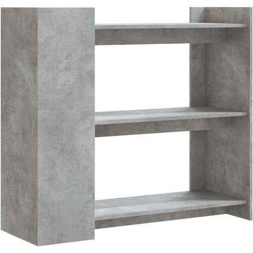  Konzolni stol siva boja betona 100x35x90 cm konstruirano drvo Slike