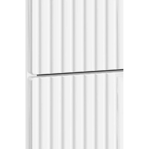  Noćni ormar s ladicama Bijela visokog sjaja 43 x 41 x 66 5 cm - Bijela visokog sjaja Slike