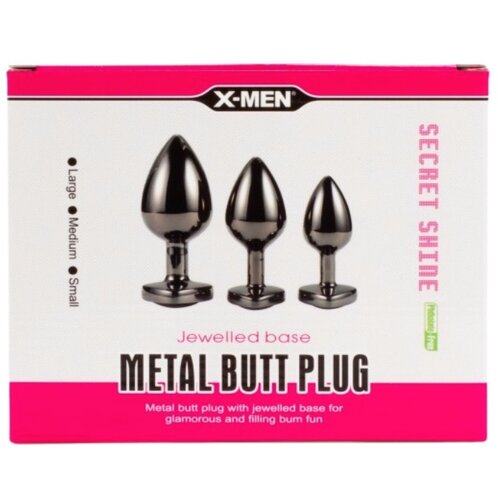 X-MEN 2024 Komplet Analnih Čepov X-men Secret Shine Jewelled Slike