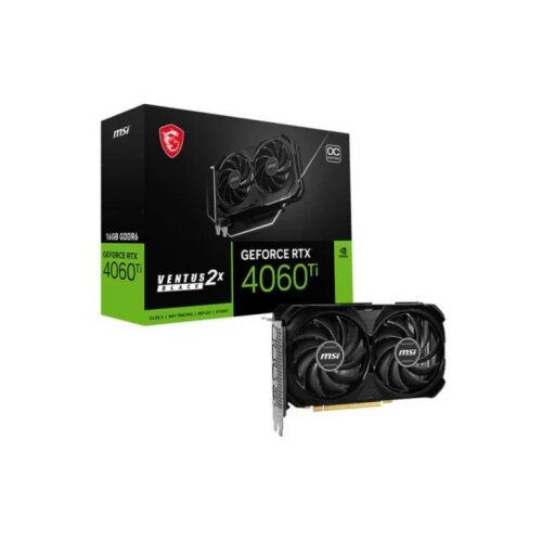 MSI svga rtx 4060 ti 16GB ventus 2X black oc GDDR6 grafička kartica Slike