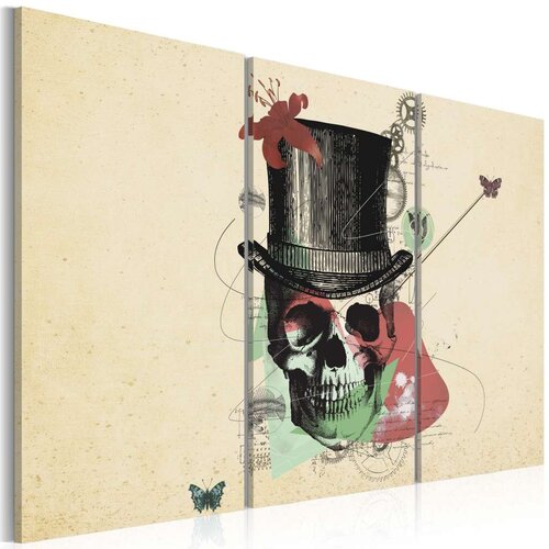  Slika - Gentleman&amp;#039;s skeleton 120x80 Slike