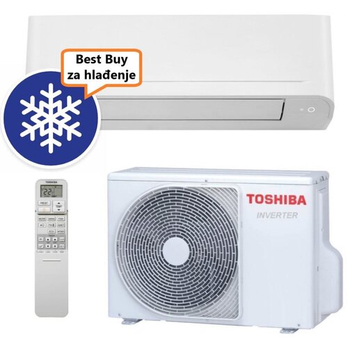 Toshiba klima uređaj 5kW RAS-B18B2KVG-E2/RAS-18B2AVG-E2- seiya classic 5kw do 50m2, a++, R32 Cijene