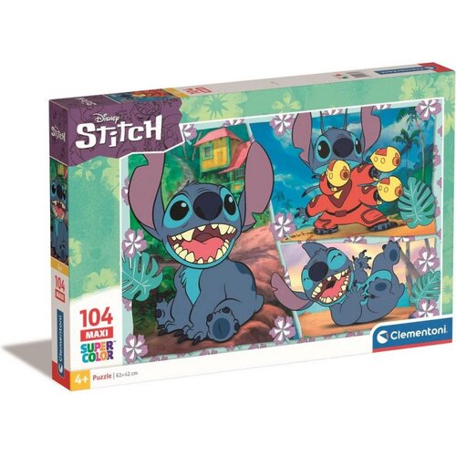 Clementoni Puzzle 104 Maxi Disney Stitch Cene
