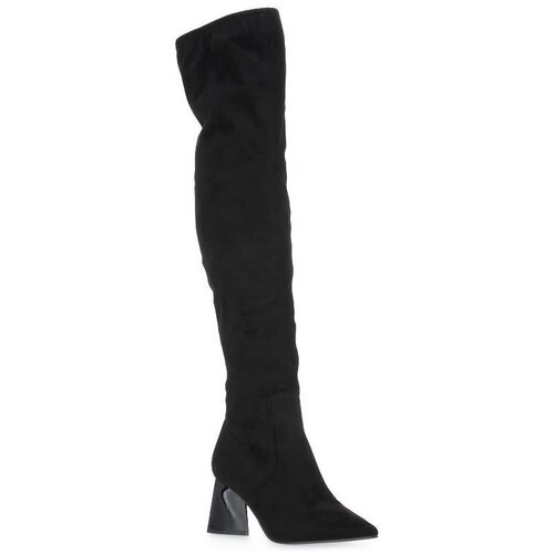 Steve Madden Visoki škornji BLK EVERMORE Črna Cene