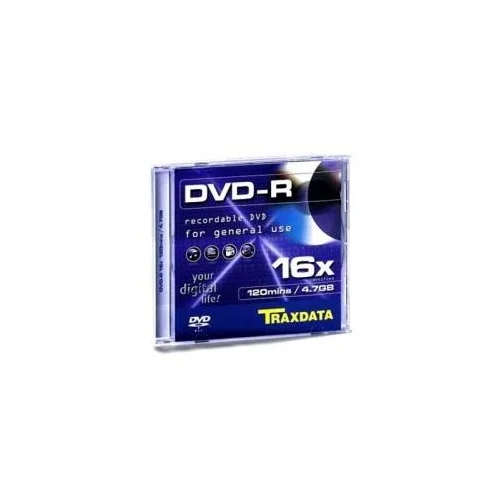 Traxdata OPTIČKI MEDIJ DVD-R 16X SLIM BOX 1