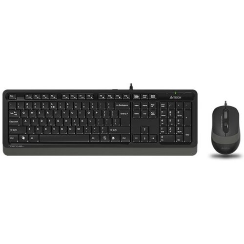 A4Tech A4-F1010 A4Tech Fstyler tastatura US-LAYOUT + mis USB, Grey Cene