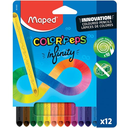 Maped Barvice Infinity, brez šiljenja, 12 kosov Cene