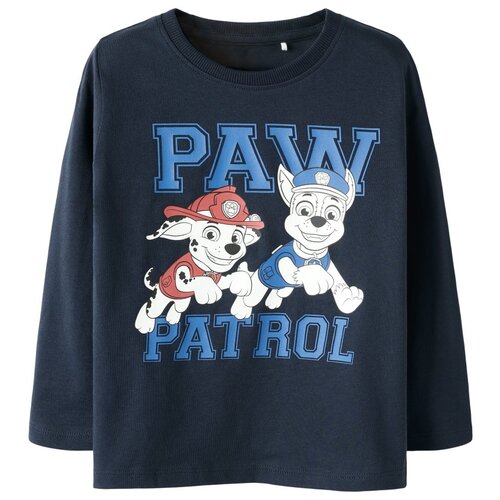 Name it majica DR 13253616 NMMVASP PAW LS TOP CPLG M plava 104 Slike
