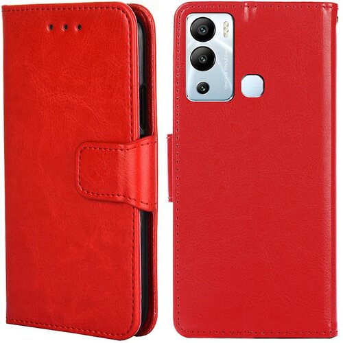 INORCO Za Infinix Hot 12i 4G torbica za telefon, odporna na udarce, usnjena denarnica, stojalo, ovitek za mobilni telefon, (22033151) Slike