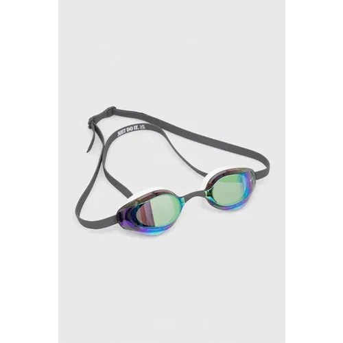 Nike Plavalna očala Vapor Mirror siva barva