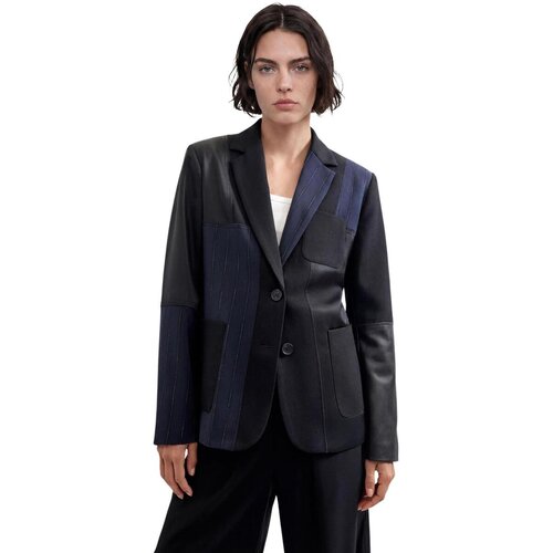 Desigual Jakne & Blazerji AME_MARGI 26WWEW14 Modra Cene