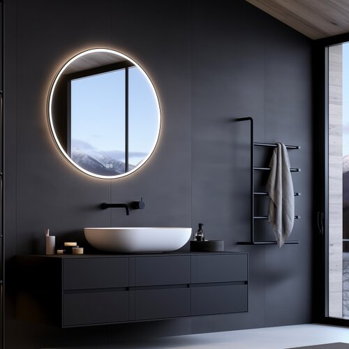  NIMCO ZPC 28000RVX-90 - LED kupatilsko ogledalo 3000-6500K prečnik 60 cm IP44 Slike