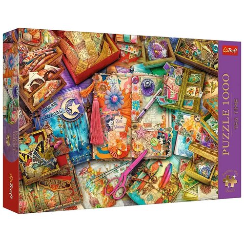 Trefl Kreativni stolić 100-dijelna Premium plus kvaliteta slagalica - Slike