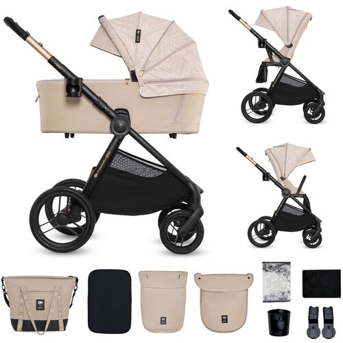 Kinderkraft kolica za bebe set 2u1 nea 2 whisper dune bizuu Slike