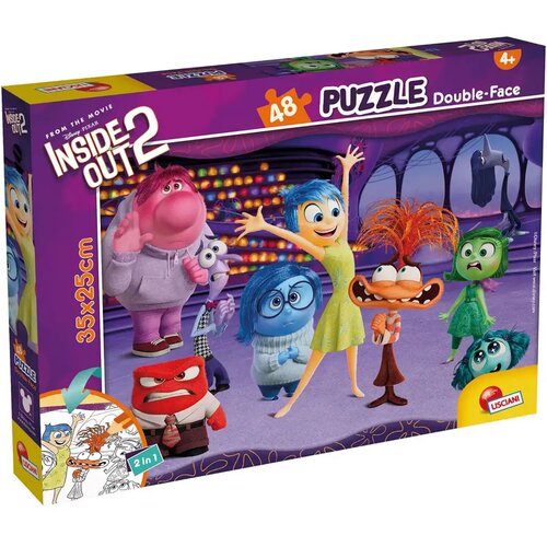 Lisciani Giochi Izvrnuto obrnuto 2 2-u-1 puzzle od 48 dijelova i bojanka 35x25 cm – Lisciani Cene