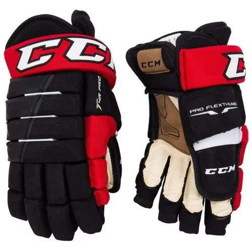 CCM Hokejske rokavice TACKS 4R PRO Junior, mornarsko modre, velikost: 12, (20782726)
