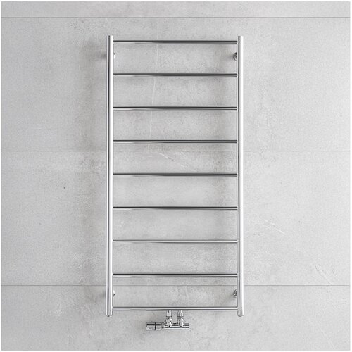  p.m.h. NS4C-M - kupaonski peškirni radijator naas 222 w, 121 cm, sjajni hrom Cene