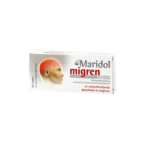  Maridol migren, tablete