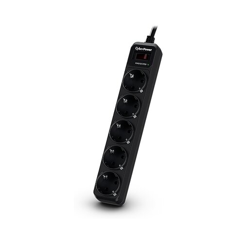 Cyberpower B0520SC0 Surge protector 5x Schuko CEE 7/7P, MOV technology, 1.8m cable Cene