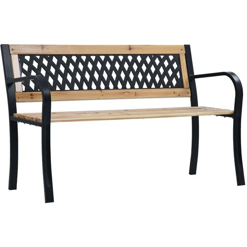 VidaXL Vrtna klop 120 cm lesena, (20592423) Slike