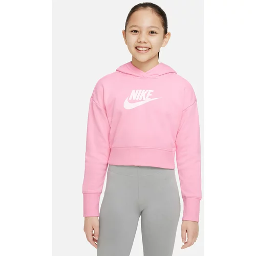 Nike Sweater majica svijetloroza / bijela