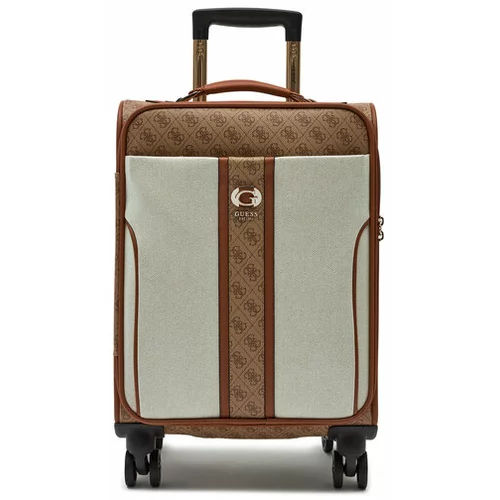 Guess Kovček za kabino Kerima (A) Travel Bags TWA933 79830 Bež