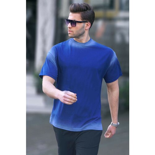 Madmext T-Shirt - Dark blue - Oversize Slike