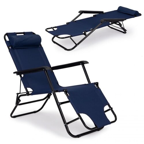 Modern Home ležaljka za plažu 2U1 blue Cene