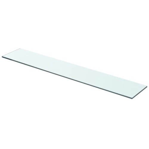 VidaXL Polica Prosojno Steklo 70x12 cm Slike