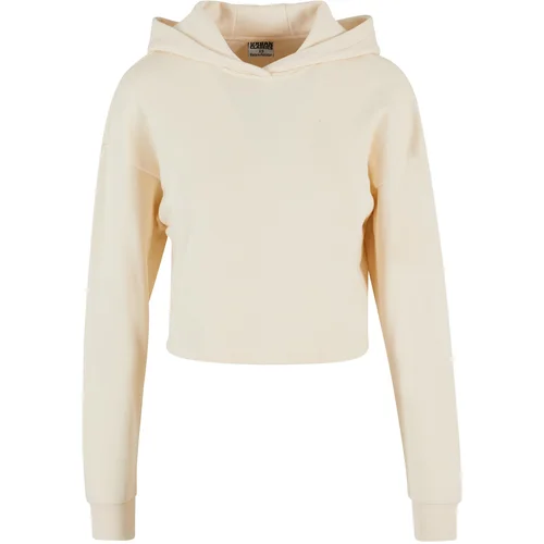 UC Ladies Women's Oversized Hooded Sweatshirt Light Terry - Cream