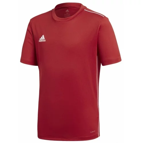 Adidas CORE18 JSY Y Dječji nogometni dres, crvena, veličina