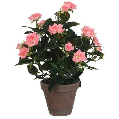  Umjetni cvijet (Visina: 33 cm, Roze boje, Plastika) Cijene