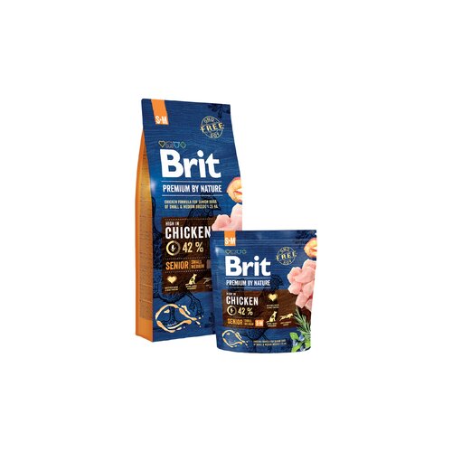 Brit Premium by Nature Senior S/M suha hrana za pse, 15 kg Cijene