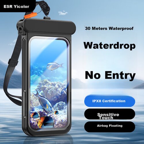  ESR Maska za mobilni telefon iPhone 14 Pro Max / iPhone 15 Pro Max, Crna Slike