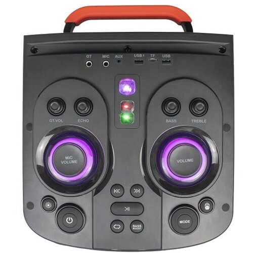 Mikado zvučnik MD-104KP 200W, 12V 14000mAh usb, bluetooth, micro sd crni Cene