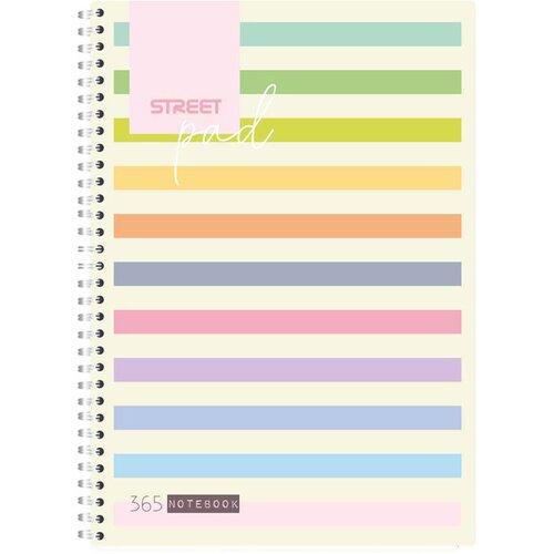 STREET zvezek A4 pad strip 1R, črte, 100 listov Cene