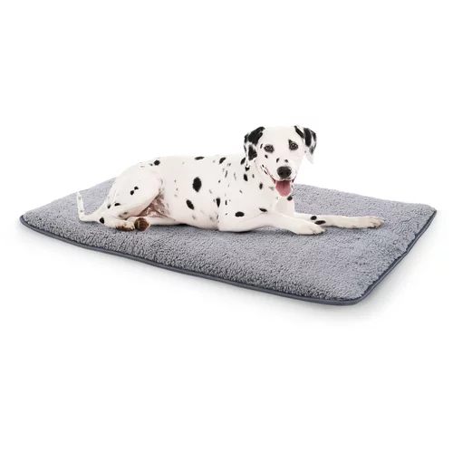 brunolie Finn, krevet za psa, podloga za psa, perivi, protuklizni, prozračni, poliester / filc, veličina M (100 × 5 × 70 cm)