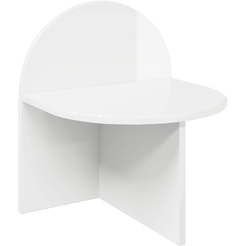  Noćni ormarić Bijela visokog sjaja 40 x 35,5 x 45,5 cm Slike