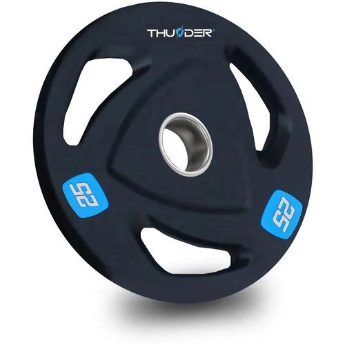 THUNDER Kolutna litoželezna utež 25 kg, odprtina 51 mm, ergonomski ročaji &reg;, (5000090240) Cene