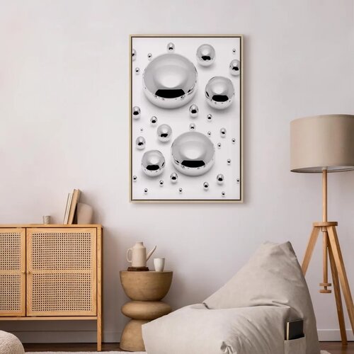  Slika - Enchanted in the Frost (1 Part) Vertical 60x90 U prirodnom drvenom okviru Slike