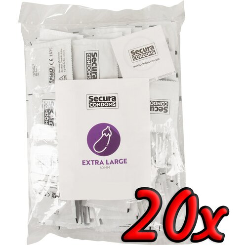 Secura Kondome Secura Extra Large 20 pack Cene