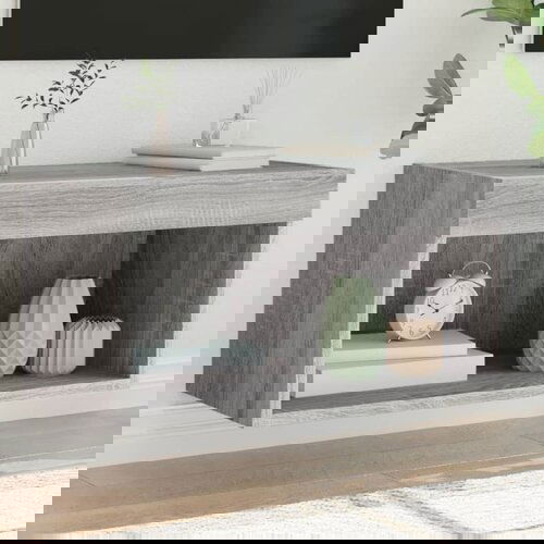 vidaXL TV ormarić s LED svjetlima boja hrasta sonome 60x30x30 cm Cene