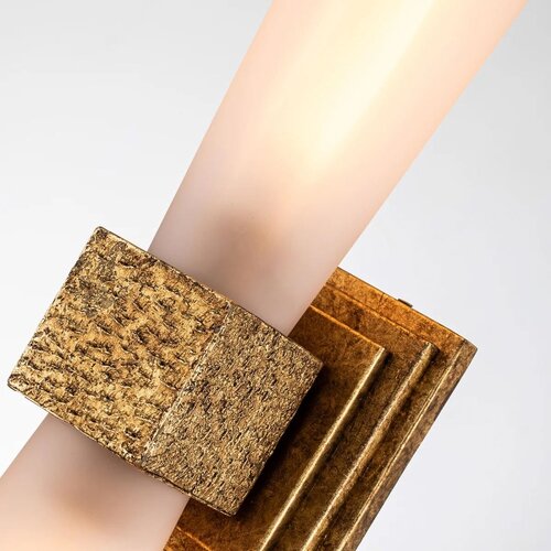 Elstead KRISTY-2WB-DG-OPAL-LED Kupatilsko svetlo KRISTY 2xG9/4W/230V IP44 u boji bakra Slike