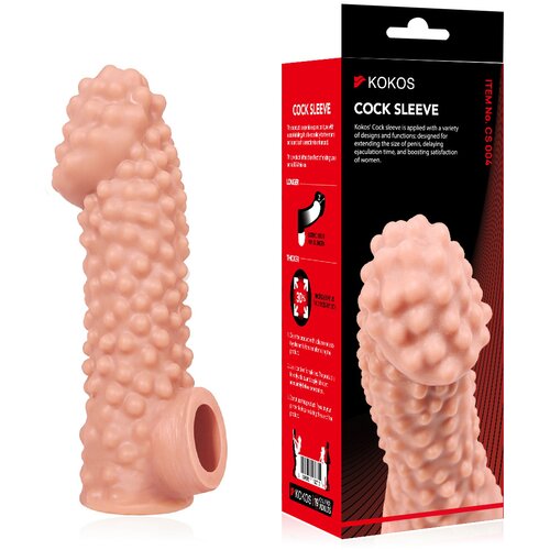 Kokos Stimulation Sleeve L Skin Slike
