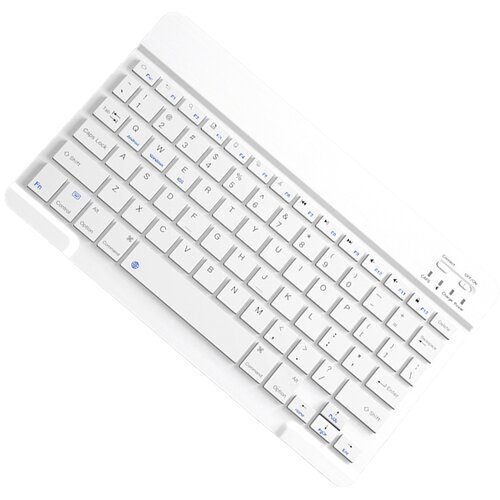 INF Brezžična Bluetooth tipkovnica - 10-palčna, polnilna White, (5000071909) Slike