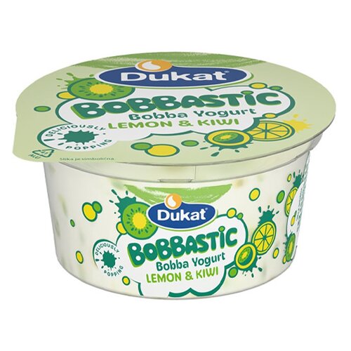 Dukat Voćni jogurt Bobbastic kivi i limun 150g Cene