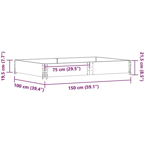  Okviri za palete 150x100 cm od masivne borovine Slike