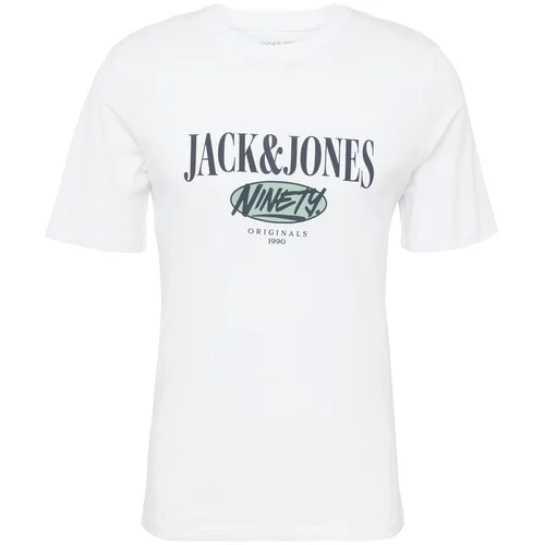 Jack & Jones Majica 'COBIN' morsko plava / menta / bijela