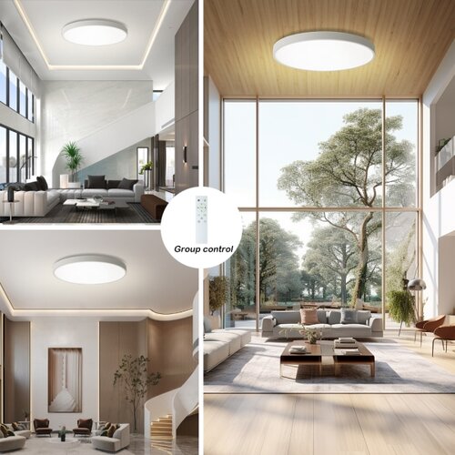  Brilagi - LED prigu&amp;scaron;iva svetiljka POOL SMART LED/128W/230V pr. 100 cm Wi-Fi Tuya bela +daljinski upravljač Slike